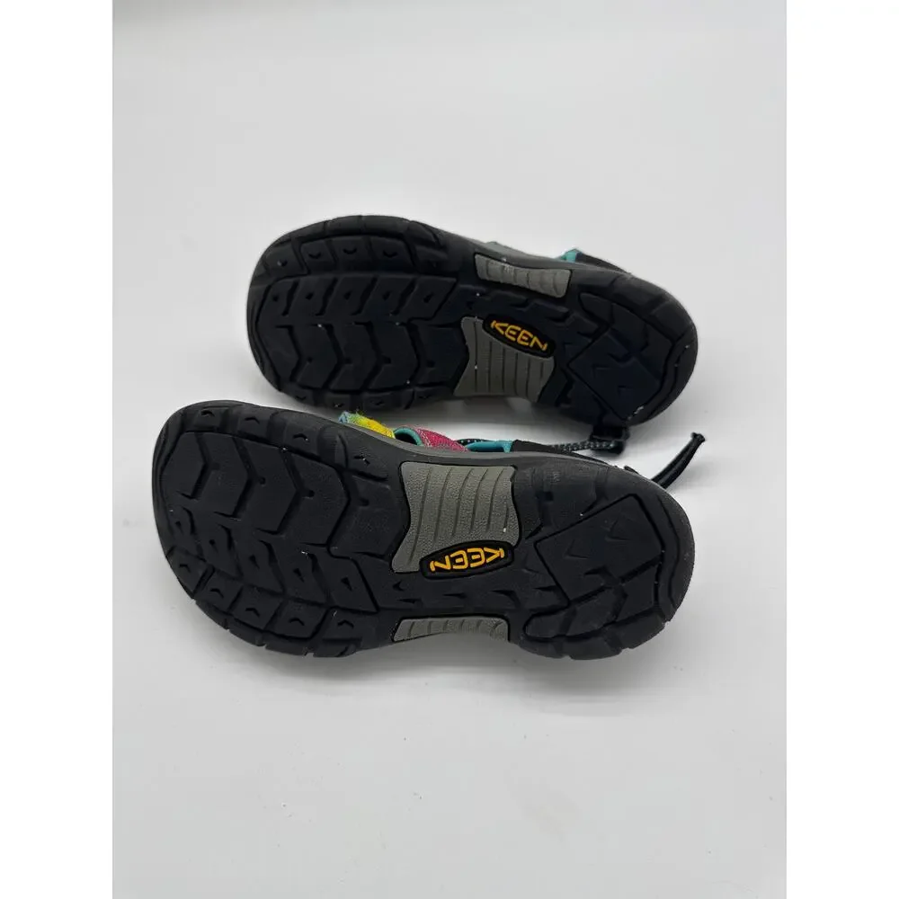 Keen Newport H2 Slip On Outdoor Water Shoes Sandals Rainbow Kids‎ Unisex Size 4